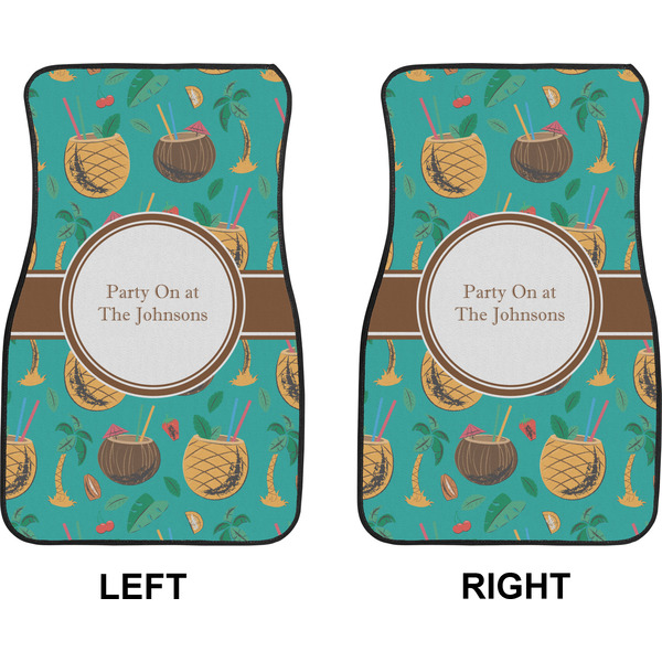 Coconut Drinks Car Mat Front - Approval