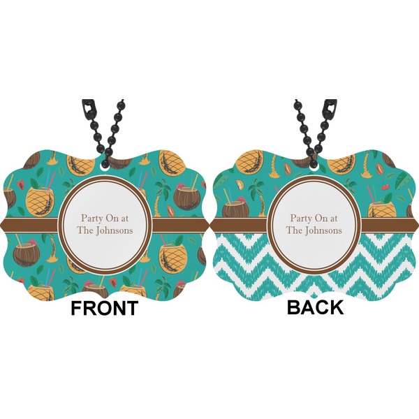 Coconut Drinks Car Ornament (Approval)