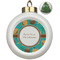 Coconut Drinks Ceramic Ball Ornament - Christmas Tree (Personalized)