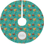 Coconut Drinks Tree Skirt (Personalized)