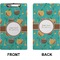 Coconut Drinks Clipboard (Legal) (Front + Back)