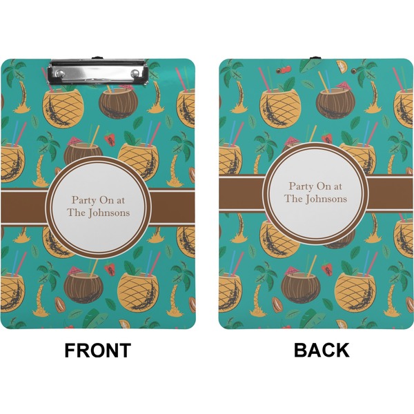 Coconut Drinks Clipboard (Letter) (Front + Back)