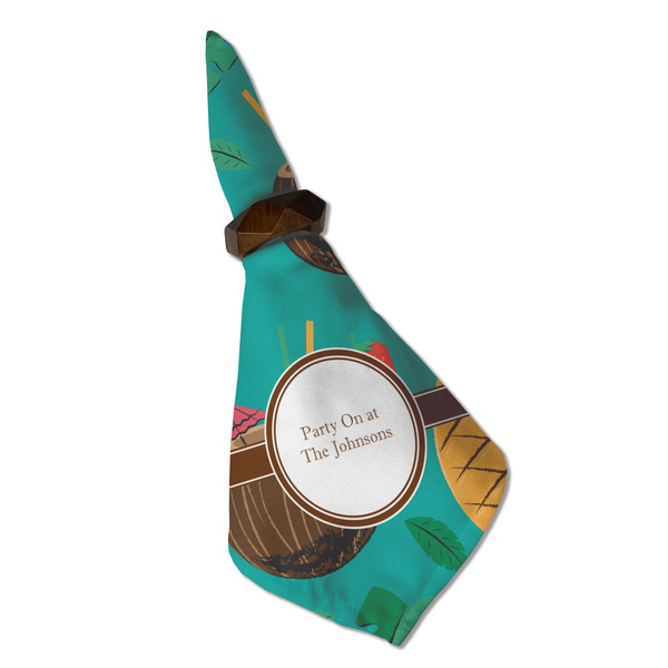 Coconut Drinks Cloth Napkins - Personalized Dinner (Folded in Ring) (MAIN)
