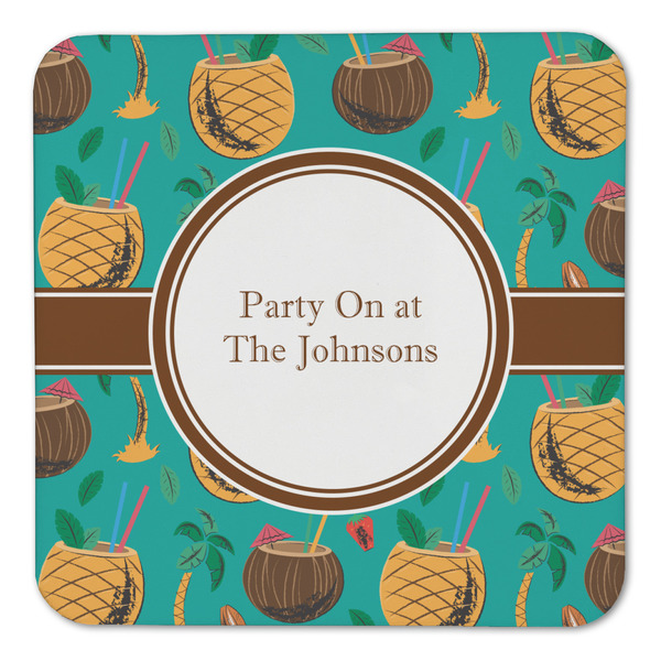 Coconut Drinks Coaster Set - FRONT (one)