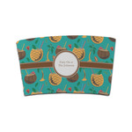 Coconut Drinks Coffee Cup Sleeve (Personalized)