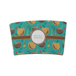 Coconut Drinks Coffee Cup Sleeve (Personalized)