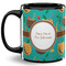 Coconut Drinks 11 Oz Coffee Mug - Black (Personalized)