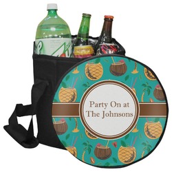 Coconut Drinks Collapsible Cooler & Seat (Personalized)