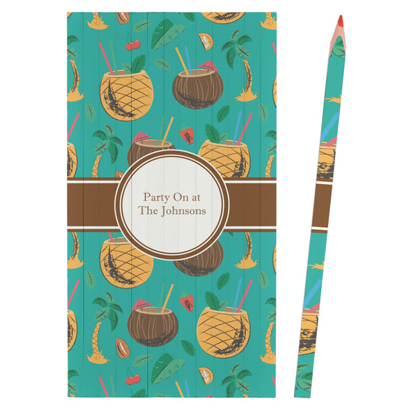 Coconut Drinks Colored Pencils - Front View