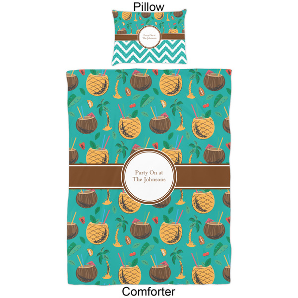 Coconut Drinks Comforter Set - Twin - Approval