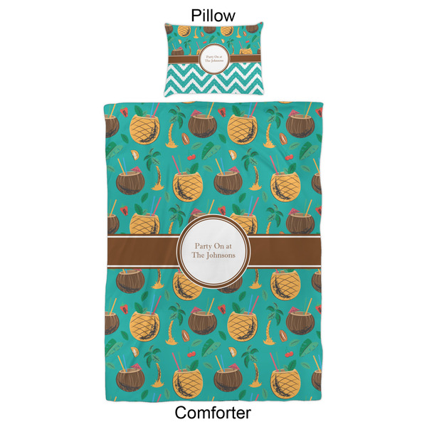 Coconut Drinks Comforter Set - Twin XL - Approval