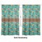 Coconut Drinks Curtain 112x80 - Lined