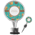 Coconut Drinks Wine Bottle Stopper (Personalized)