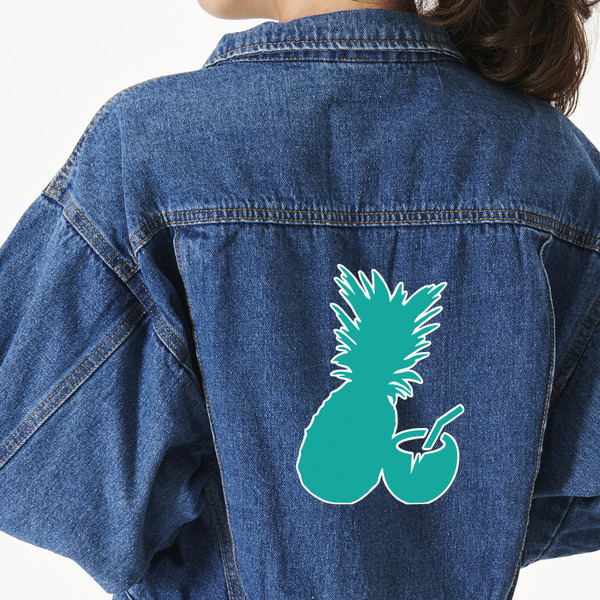 Custom Coconut Drinks Large Custom Shape Patch - 2XL