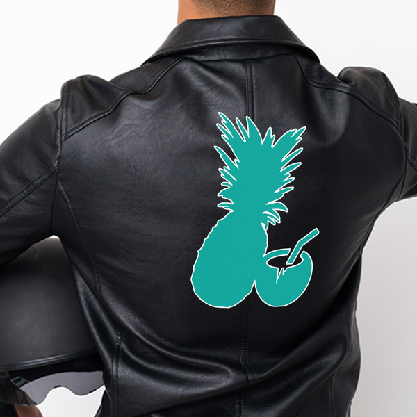 Coconut Drinks Custom Shape Iron On Patches - XXXL - APPROVAL