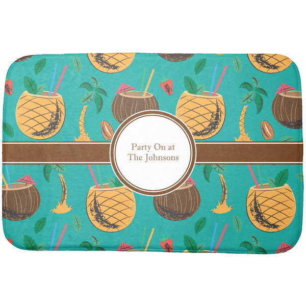 Custom Coconut Drinks Dish Drying Mat (Personalized)