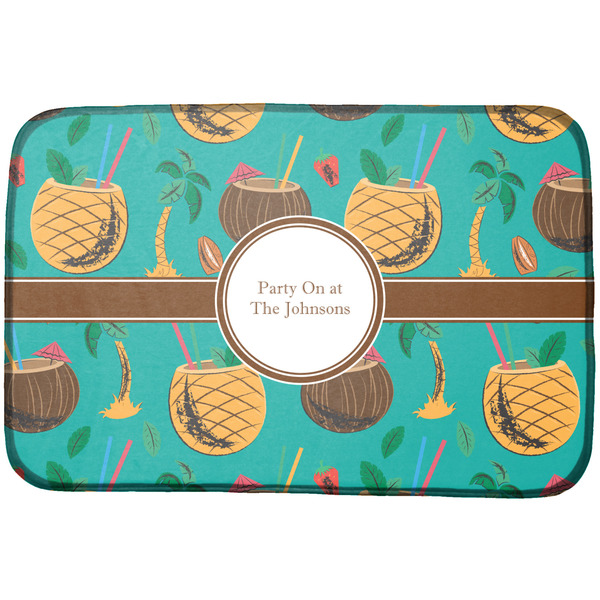 Custom Coconut Drinks Dish Drying Mat (Personalized)