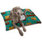 Coconut Drinks Dog Bed - Large LIFESTYLE