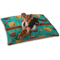 Coconut Drinks Dog Bed - Small w/ Name or Text