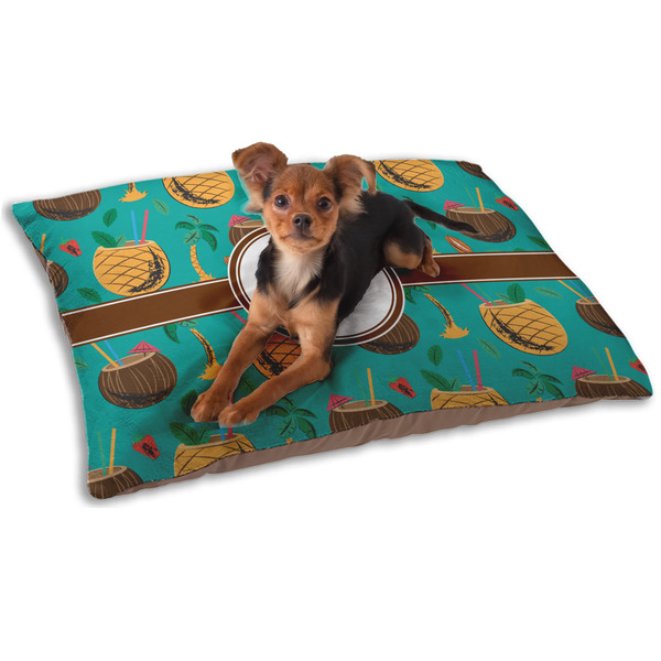 Coconut Drinks Dog Bed - Small LIFESTYLE