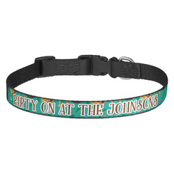 Coconut Drinks Dog Collar (Personalized)