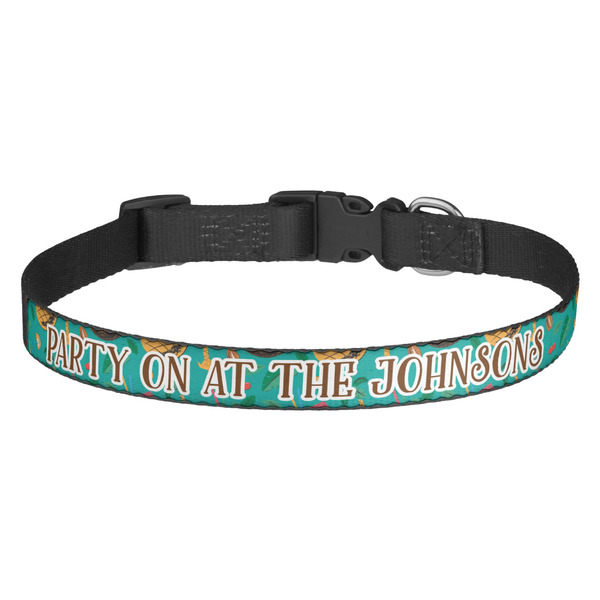 Custom Coconut Drinks Dog Collar (Personalized)