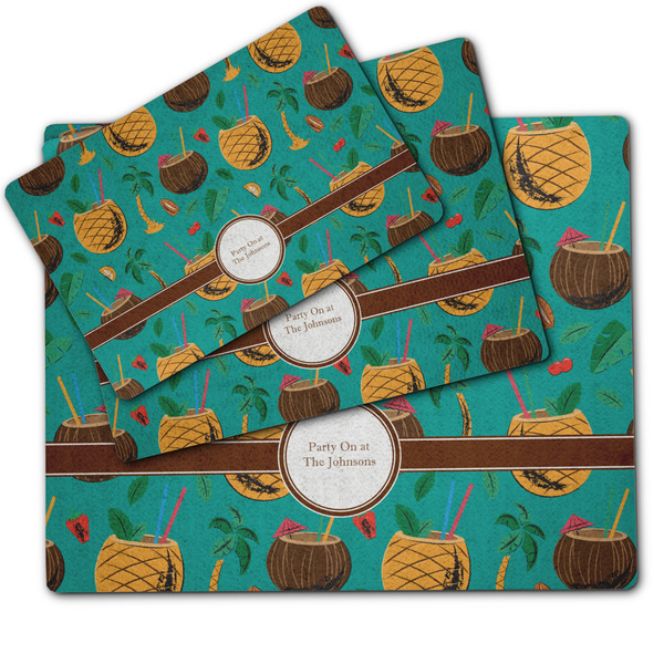 Coconut Drinks Dog Food Mat - MAIN (sm, med, lrg)