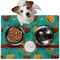 Coconut Drinks Dog Food Mat - Medium LIFESTYLE