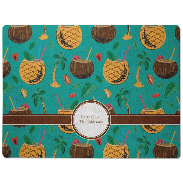 Coconut Drinks Dog Food Mat - Medium without bowls