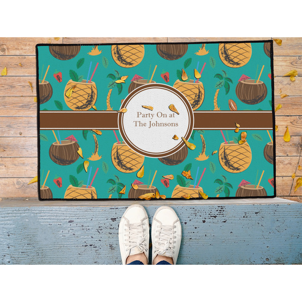 Coconut Drinks Door Mat - LIFESTYLE (Med)