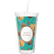 Coconut Drinks Double Wall Tumbler with Straw (Personalized)