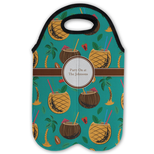 Coconut Drinks Double Wine Tote - Flat (new)