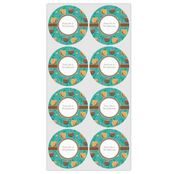 Coconut Drinks Drink Topper - Medium - Set of 12