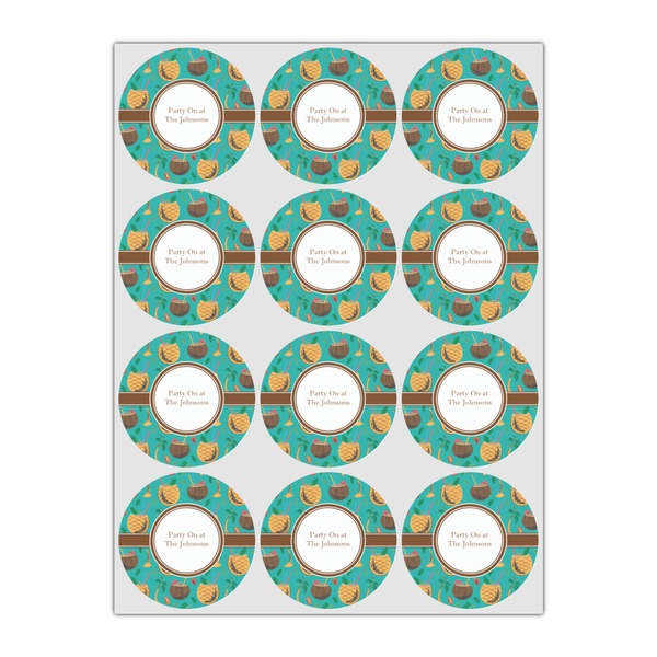 Coconut Drinks Drink Topper - Small - Set of 12