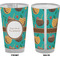 Coconut Drinks Pint Glass - Full Color - Front & Back Views