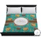 Coconut Drinks Duvet Cover - King (Personalized)