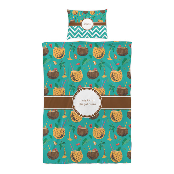 Coconut Drinks Duvet Cover Set - Twin XL - Alt Approval