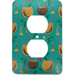 Coconut Drinks Electric Outlet Plate