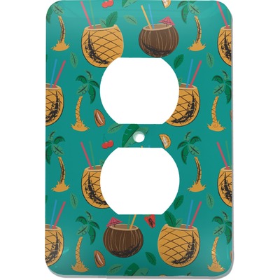 Coconut Drinks Electric Outlet Plate (Personalized)