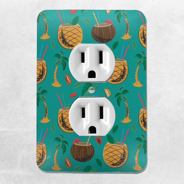 Coconut Drinks Electric Outlet Plate - LIFESTYLE