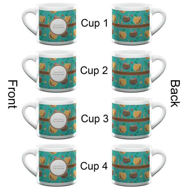Coconut Drinks Espresso Cup - 6oz (Double Shot Set of 4) APPROVAL