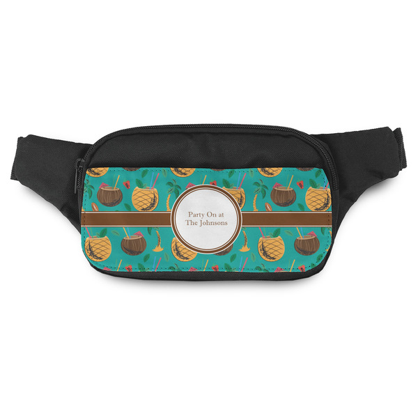 Custom Coconut Drinks Fanny Pack - Modern Style (Personalized)