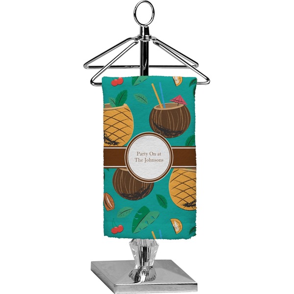 Custom Coconut Drinks Finger Tip Towel - Full Print (Personalized)