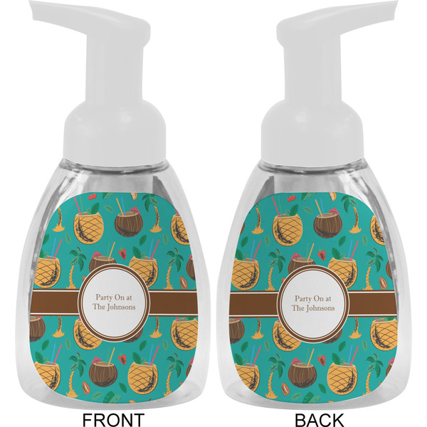 Coconut Drinks Foam Soap Bottle Approval - White