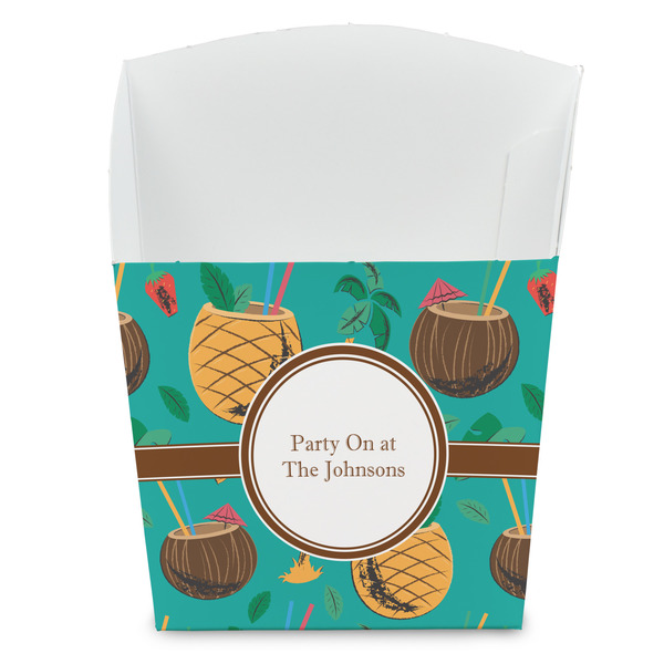 Custom Coconut Drinks French Fry Favor Boxes (Personalized)