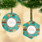 Coconut Drinks Frosted Glass Ornament - MAIN PARENT