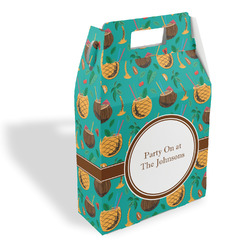 Coconut Drinks Gable Favor Box (Personalized)