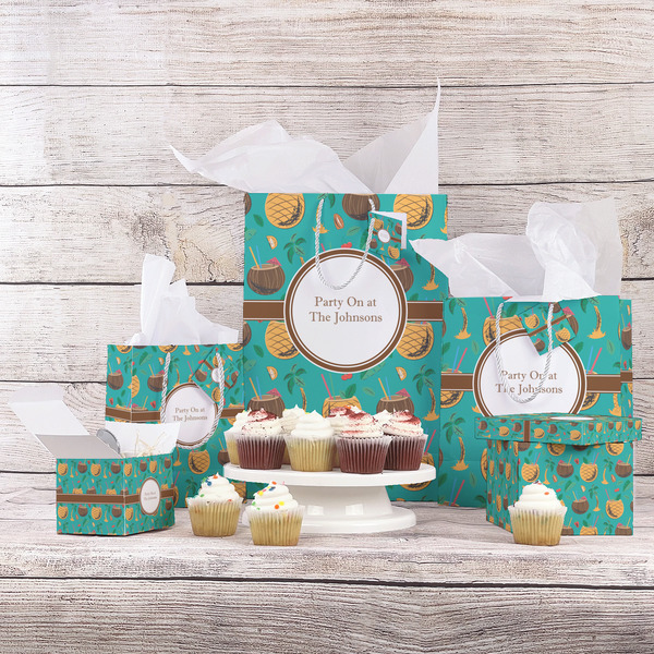 Coconut Drinks Gift Bags - In Context