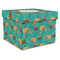 Coconut Drinks Gift Box with Lid - Canvas Wrapped - X-Large (Personalized)