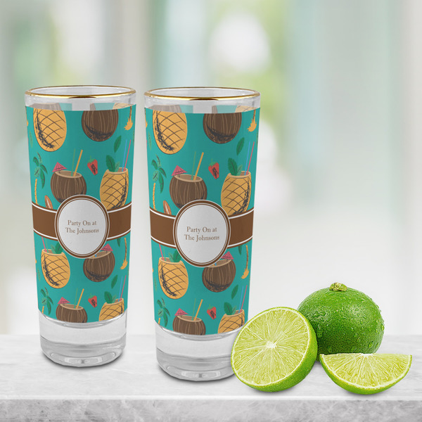 Coconut Drinks Glass Shot Glass - 2 oz - LIFESTYLE